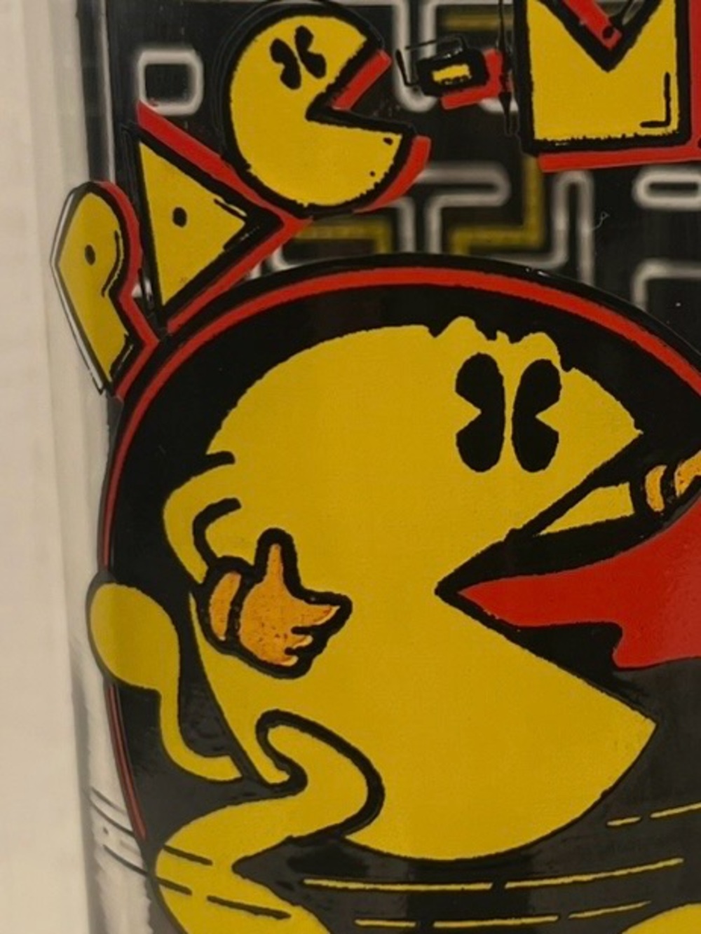 Vintage 1982 Pac-Man collector's glass by Bally Midway. - Picture 5 of 6